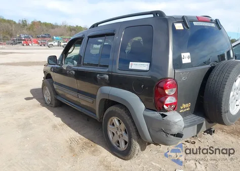 2005 Jeep Liberty Sport из США, поврежденный, VIN 1J4GL48K85W641690